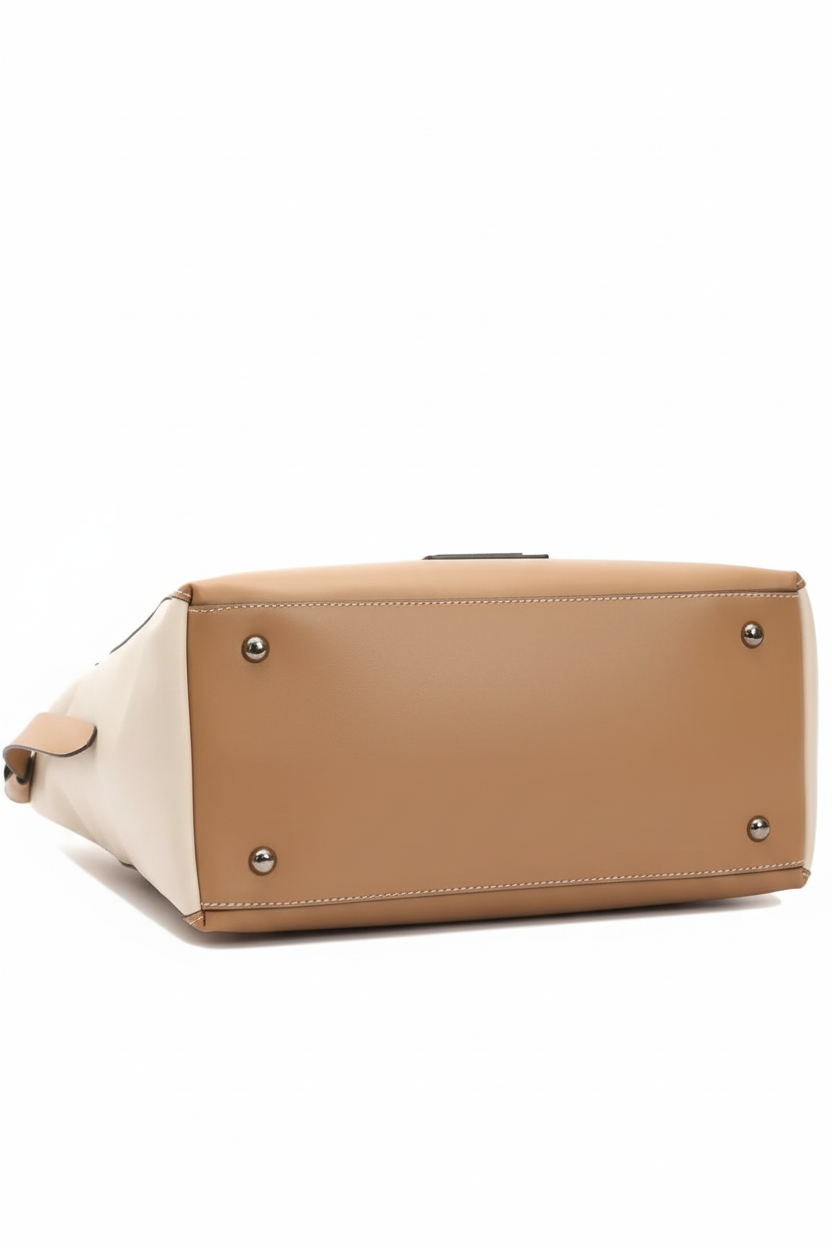 Brązowa torba Pompei Donatella - widok spodu